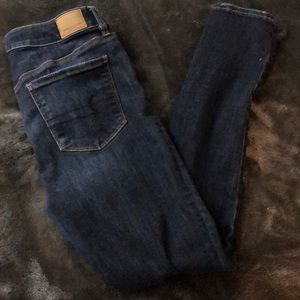 American Eagle high-waisted skinny jeans